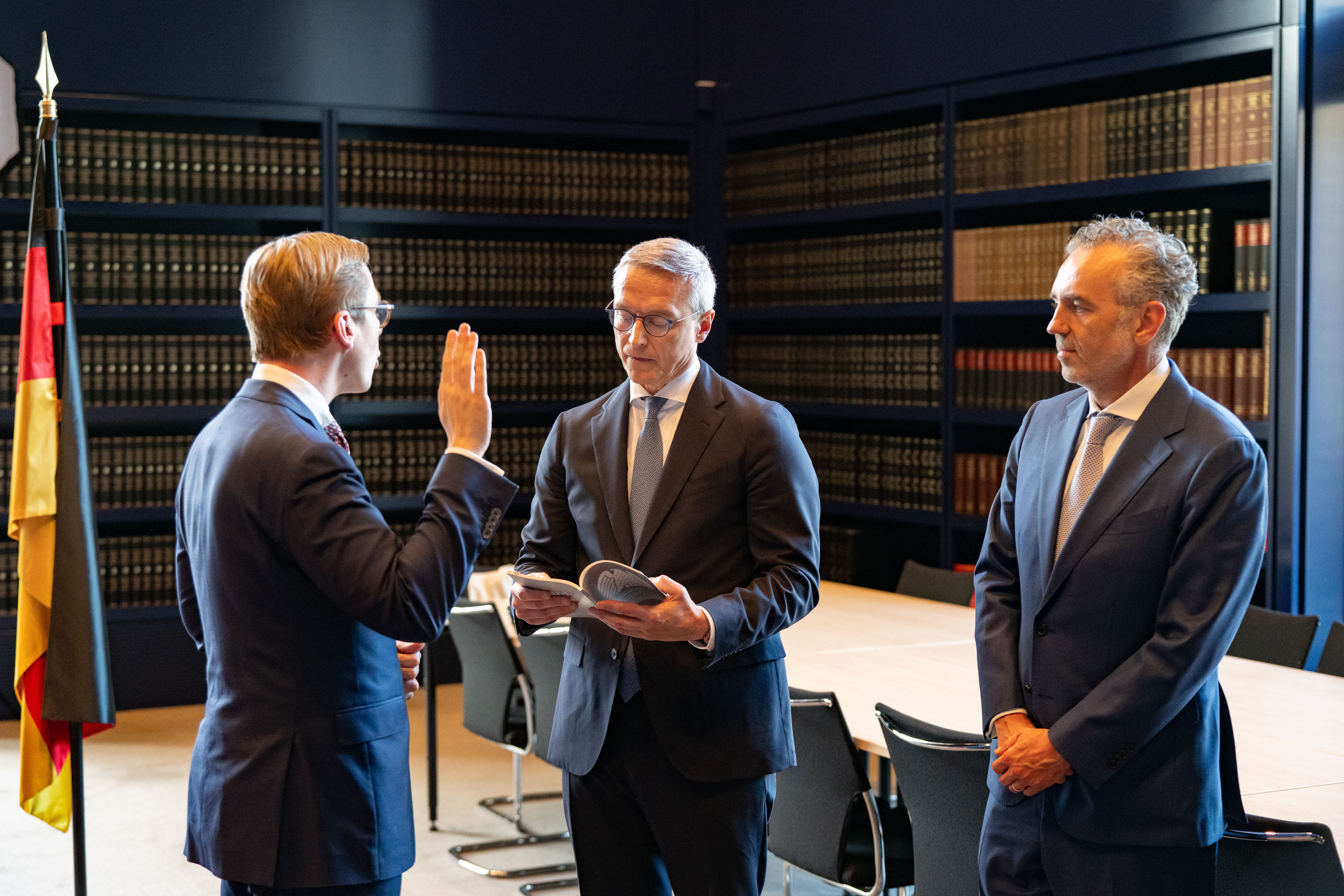 Vereidigung von Philipp Amthor als Parlamentarischer Staatssekretär.