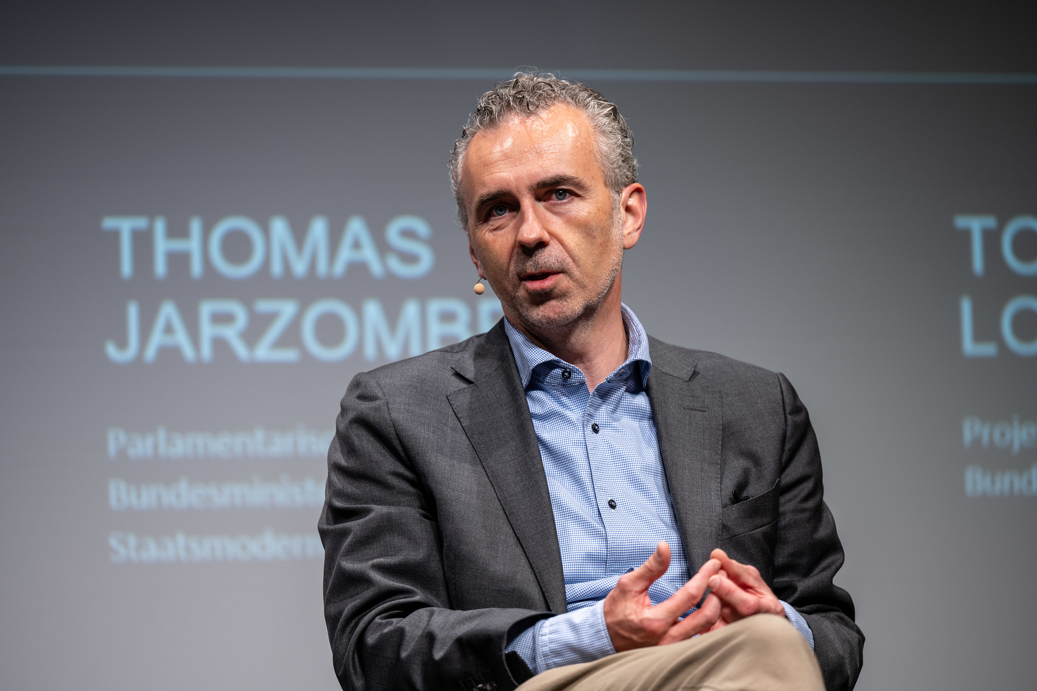 Parlamentarischer Staatssekretär Thomas Jarzombek während der Session zur EUDI-Wallet