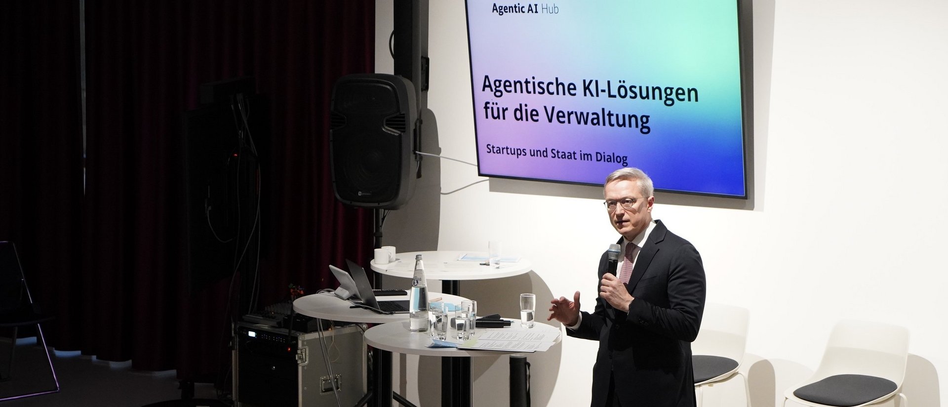 Carsten Wildberger auf Bühne