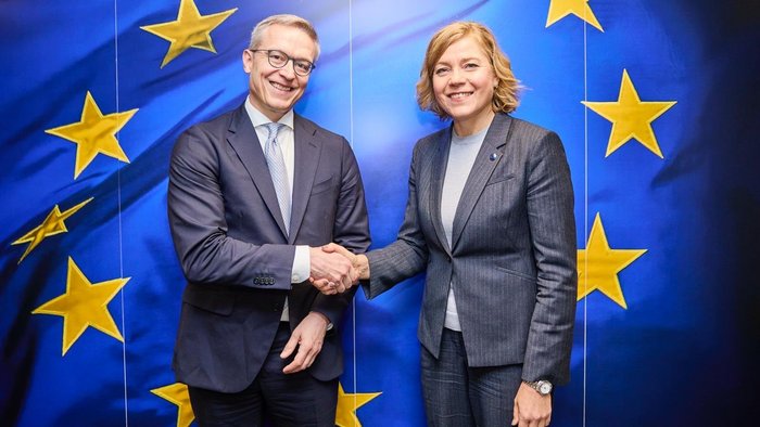 Bundesdigitalminister Dr. Karsten Wildberger bei EU-Kommission in Brüssel