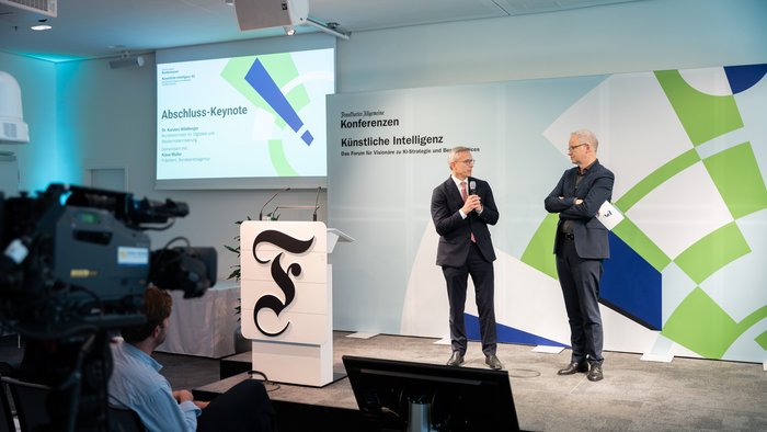 Dr. Karsten Wildberger auf FAZ KI-Konferenz