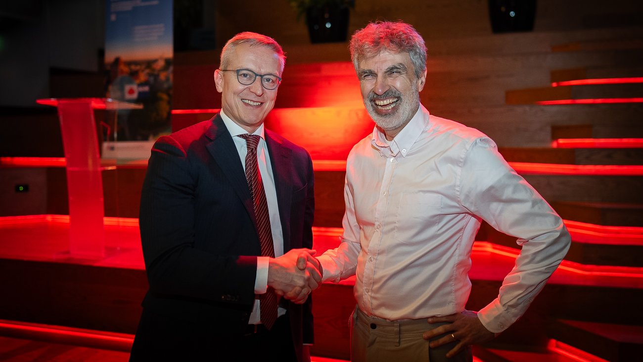 Karsten Wildberger mit Yoshua Bengio ((Mila Institute)