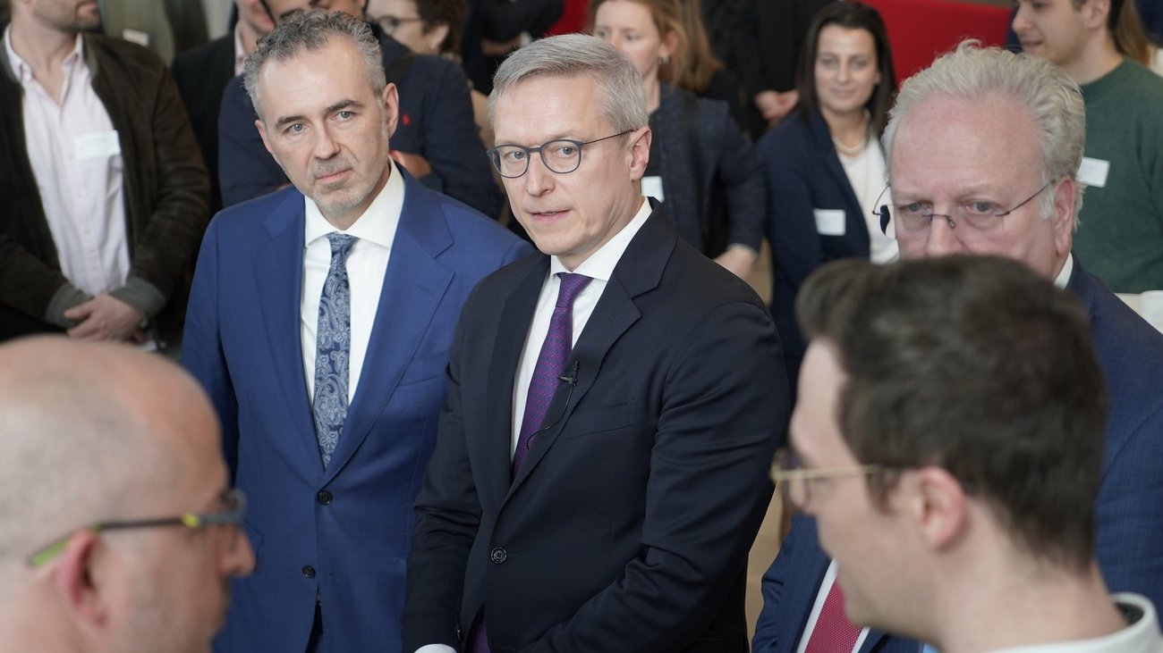 Dr. Karsten Wildberger, Bundesminister für Digitales und Staatsmodernisierung, und Thomas Jarzombek, Parlamentarischer Staatssekretär