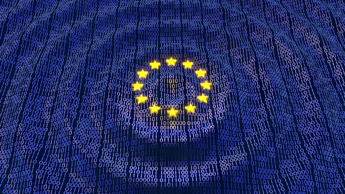 EU Sterne mit Zahlen 
