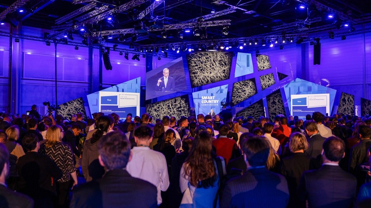 Das BMDS bei der Smart Country Convention 2025.