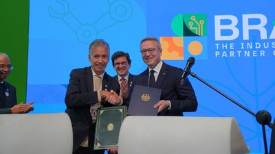 Deutschland und Brasilien wollen ihre Partnerschaft vertiefen und gute Rahmenbedingungen für gemeinsame Aktivitäten, unter anderem im Bereich Industrielle KI, schaffen. 